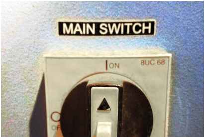 ASCO Main Switch On